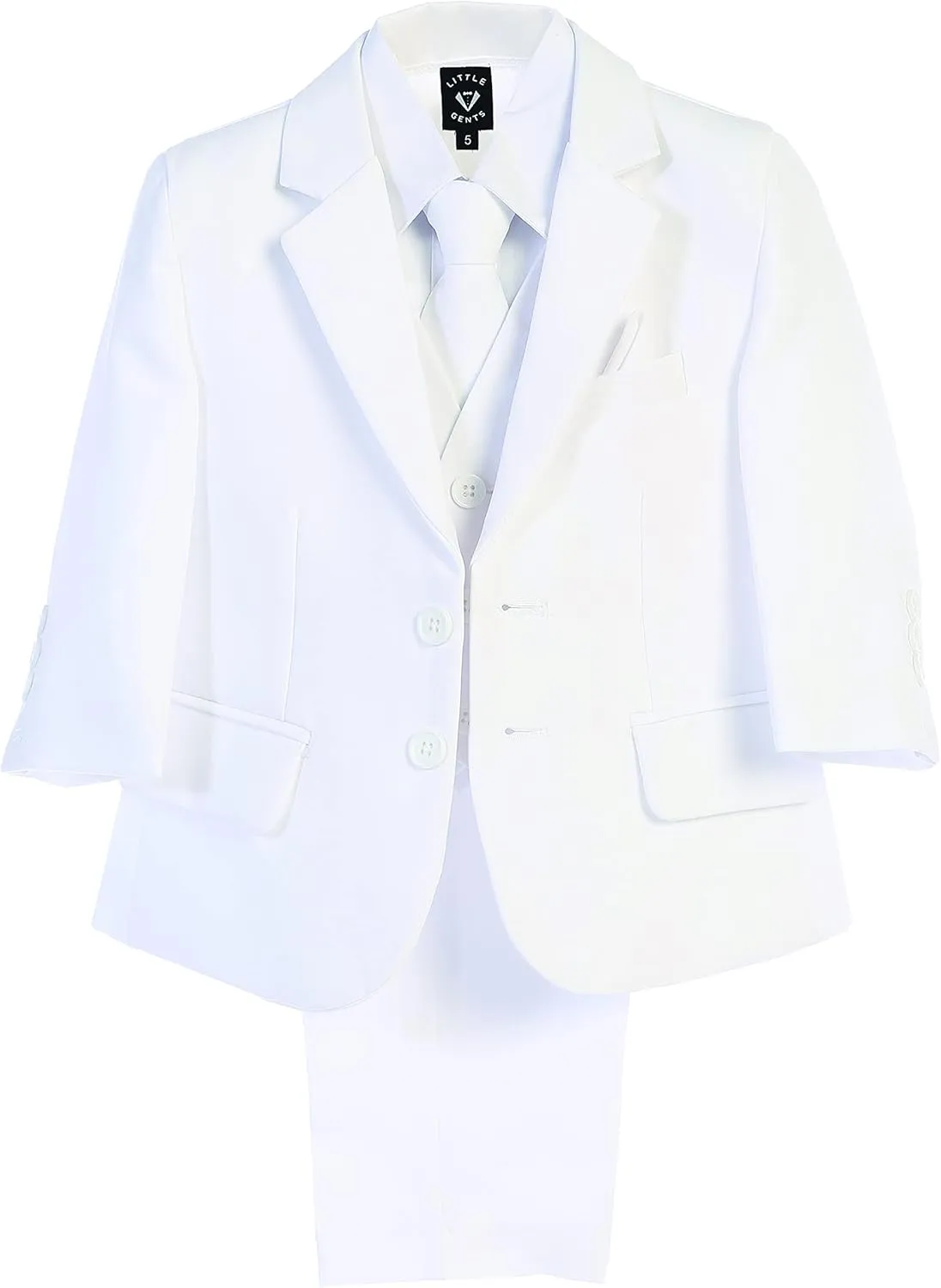 1st Communion Suit for Boys - Boys' Suit - Black, Classic Fit - 7-10 Years