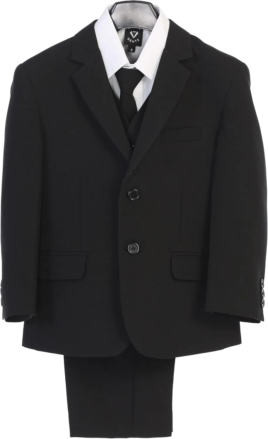 1st Communion Suit for Boys - Boys' Suit - Black, Classic Fit - 7-10 Years