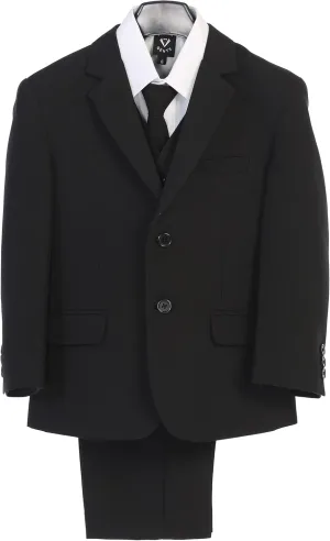 1st Communion Suit for Boys - Boys' Suit - Black, Classic Fit - 7-10 Years