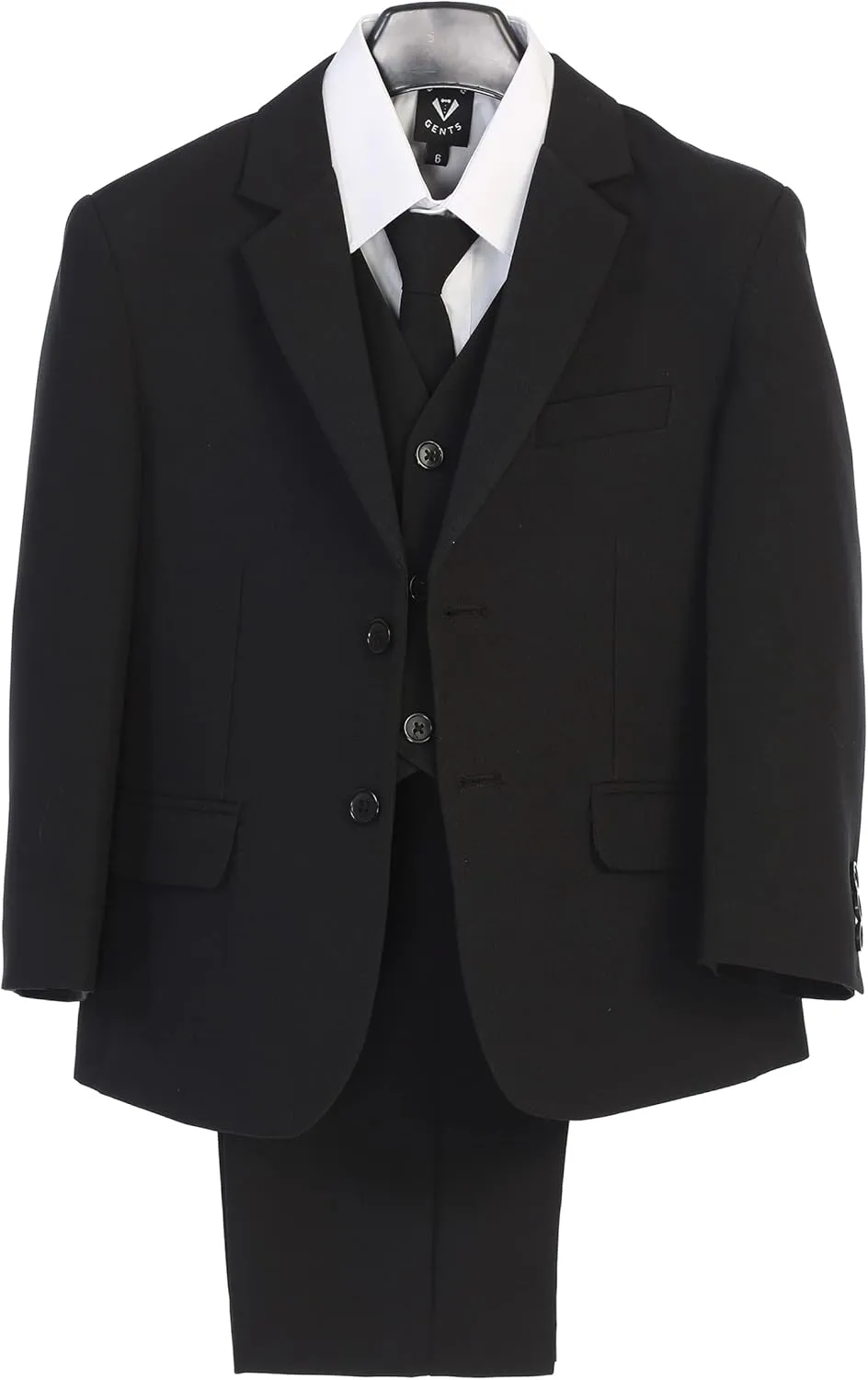 1st Communion Suit for Boys - Boys' Suit - Black, Classic Fit - 7-10 Years