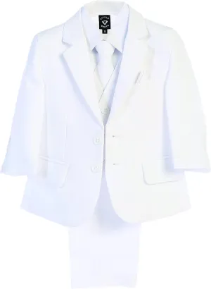 1st Communion Suit for Boys - Boys' Suit - Black, Classic Fit - 7-10 Years