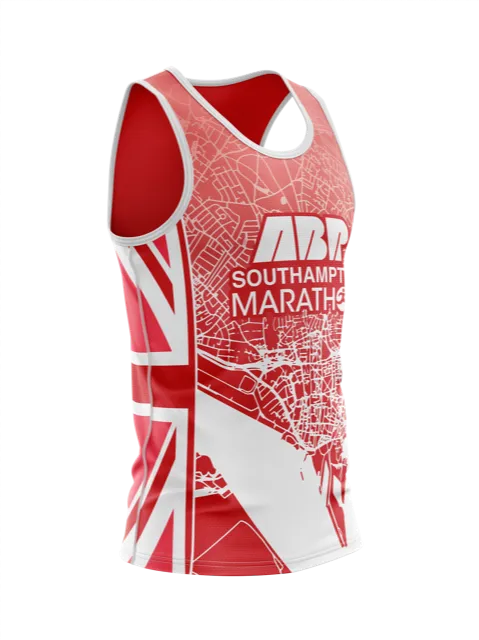 ABP Southampton Marathon Running Vest - Red