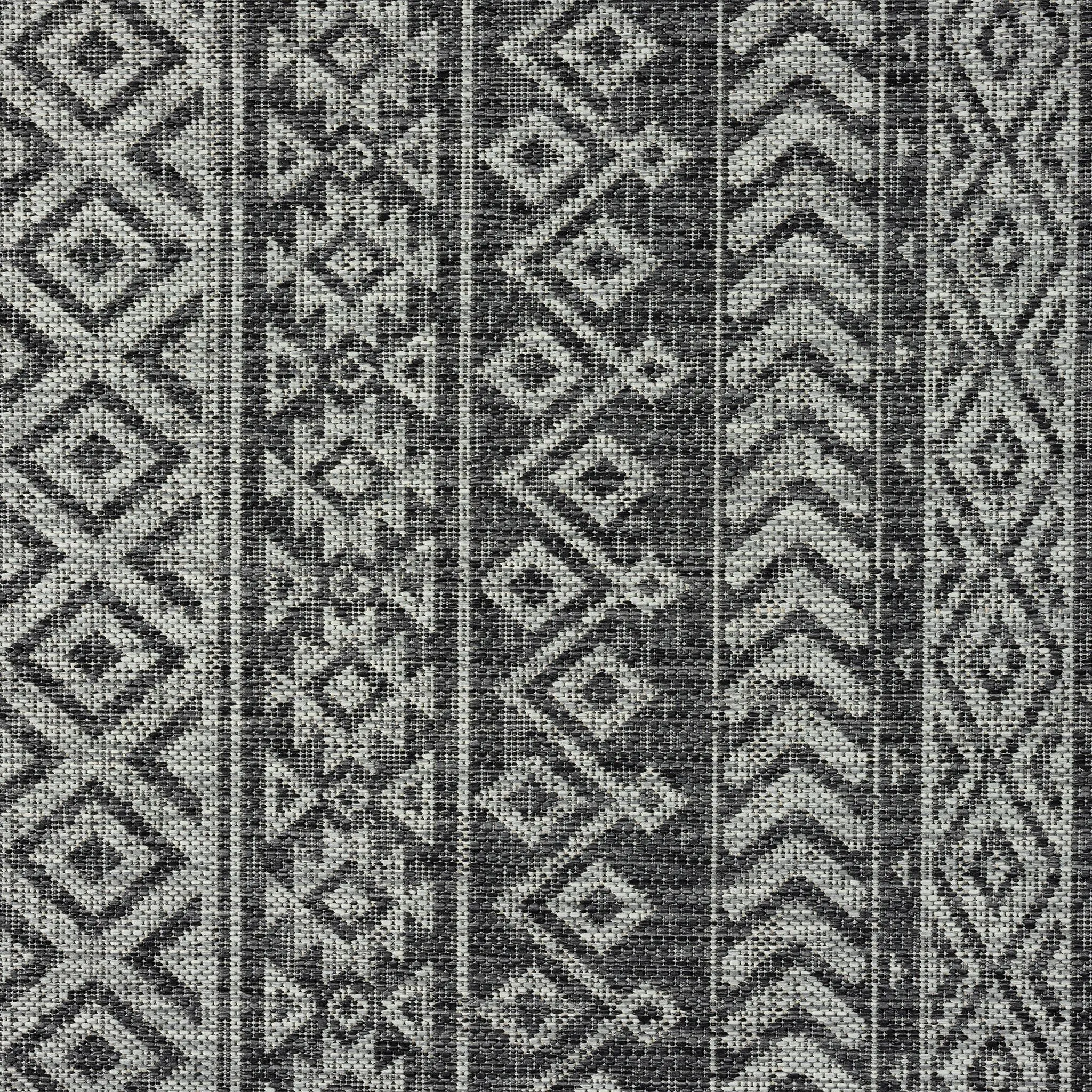 Alfresco 421 Dark Grey Rug - Weatherproof & Elegant