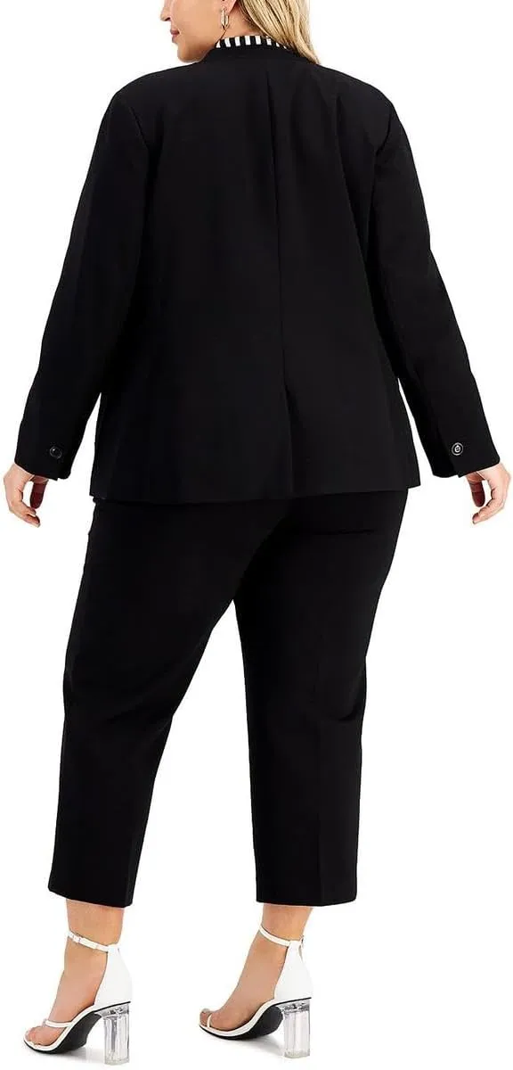 Bar III Womens Open Front Blazer Jacket