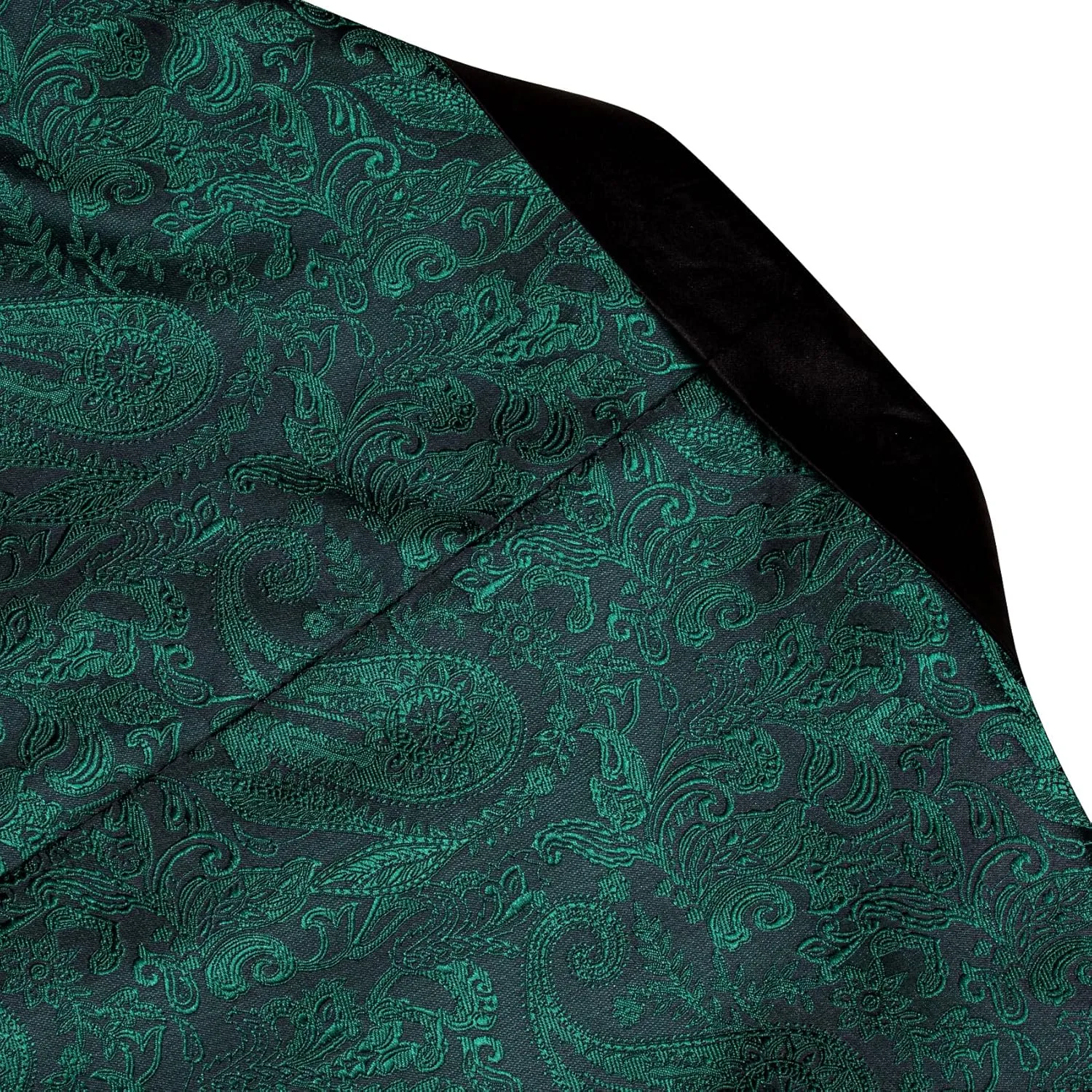 Barry.Wang Blazer for Men Paisley Sport Coat Lightweight Suit Jacket Regular Tuxedo Flower Mardi Gras Carnival Gift