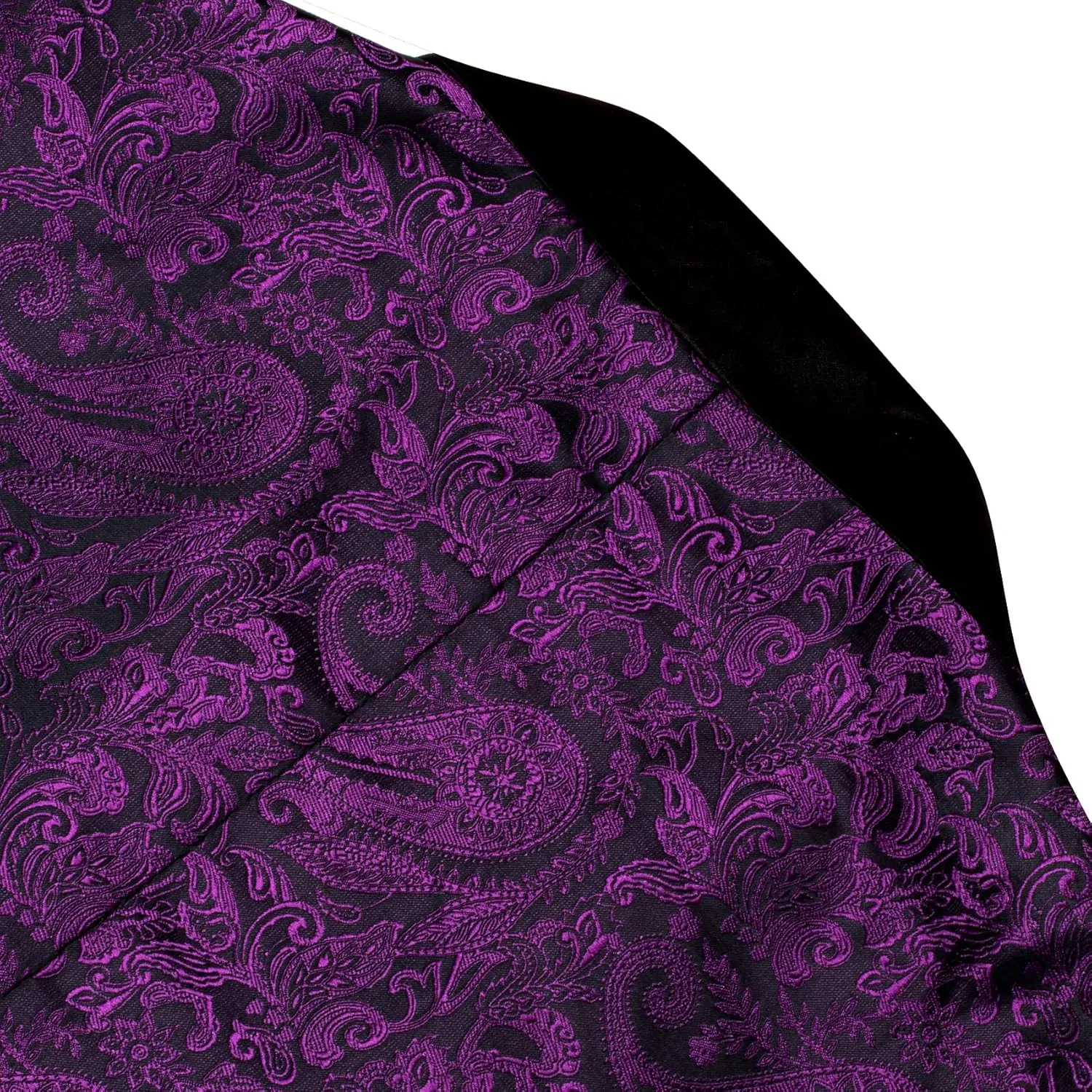 Barry.Wang Blazer for Men Paisley Sport Coat Lightweight Suit Jacket Regular Tuxedo Flower Mardi Gras Carnival Gift