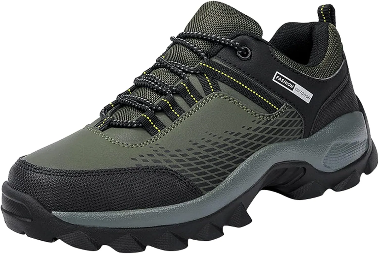 BORAMAX Men's Walking Shoes Lightweight Running Shoes Men's Outdoor Hiking Shoes Ultra Light Casual Non Slip Athletic Shoes