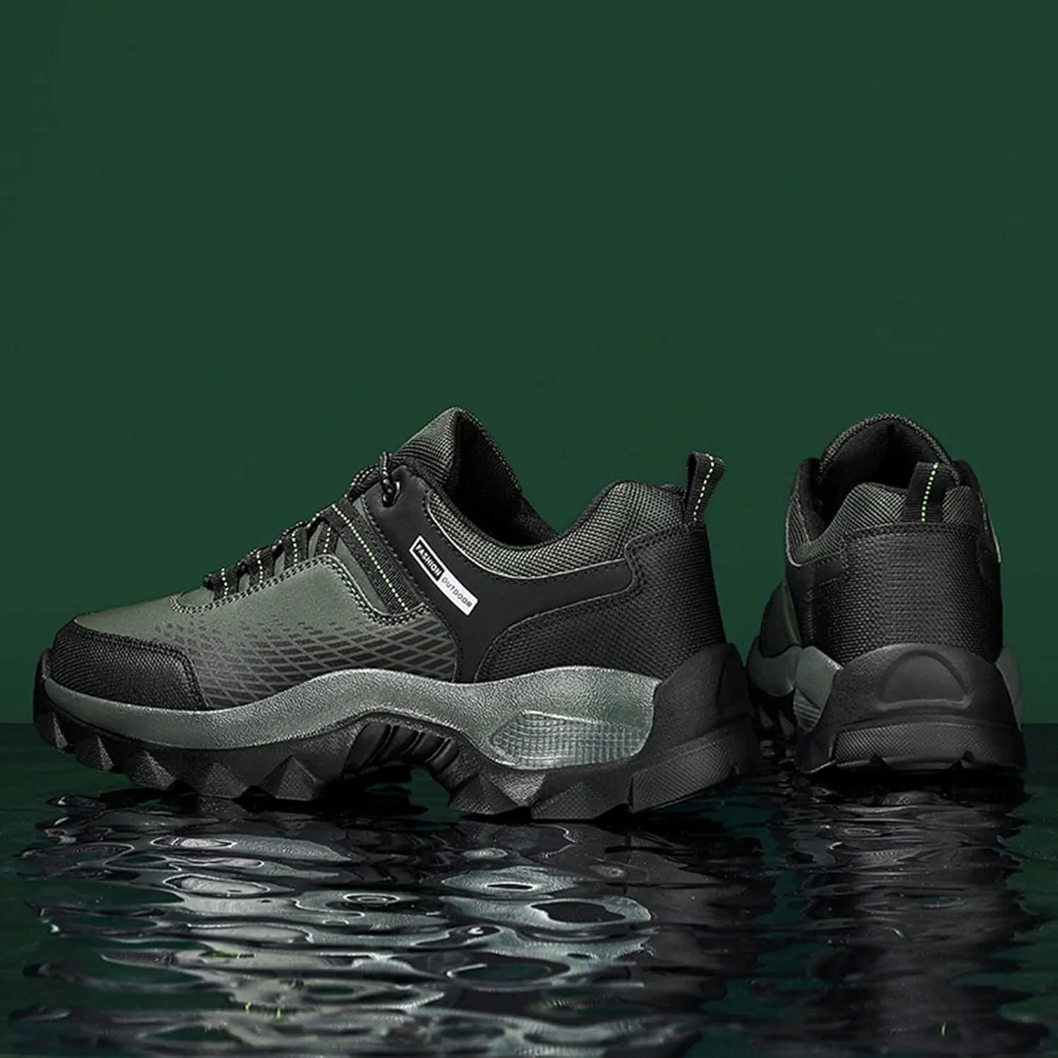 BORAMAX Men's Walking Shoes Lightweight Running Shoes Men's Outdoor Hiking Shoes Ultra Light Casual Non Slip Athletic Shoes