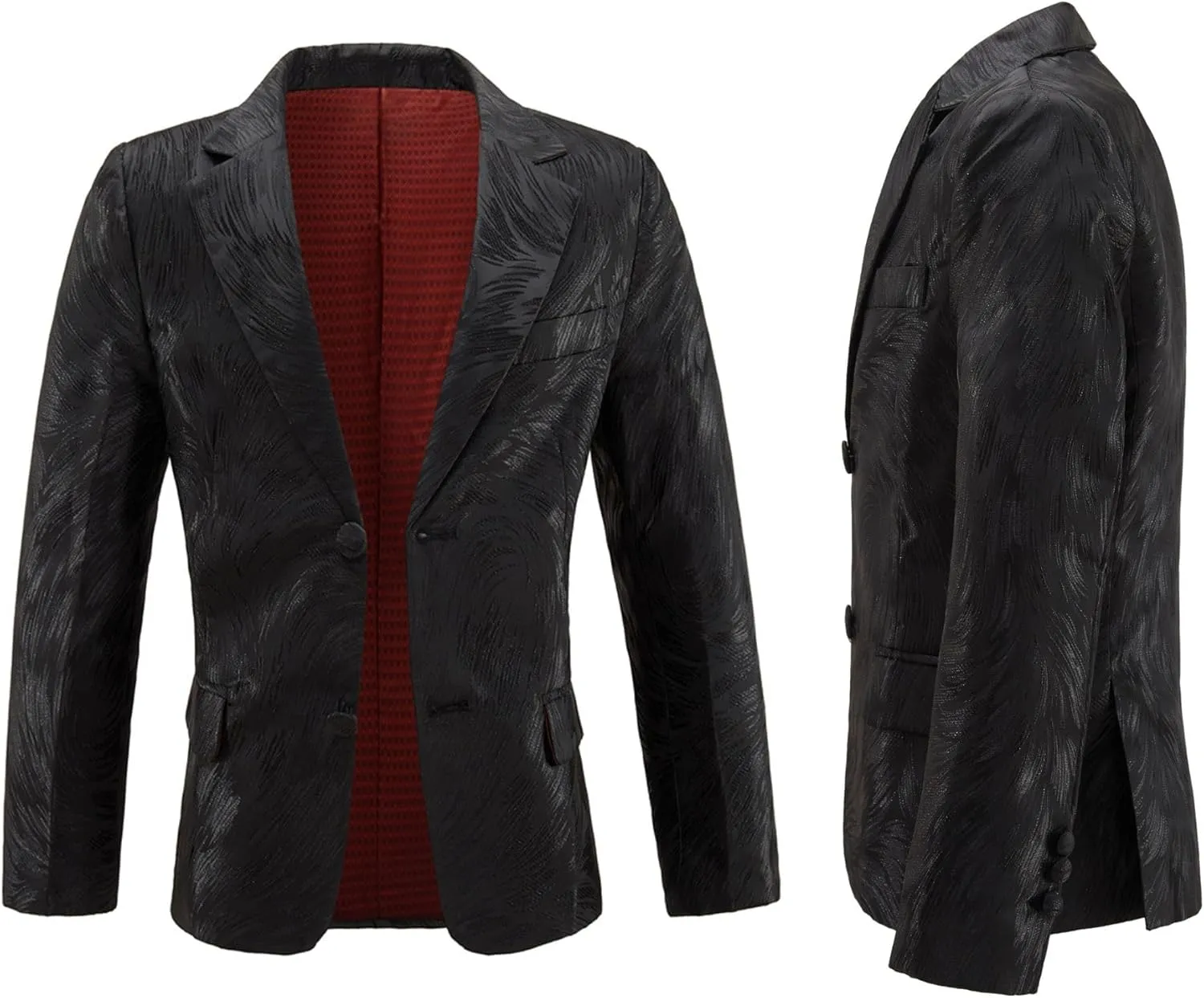 Boys Blazers Slim Fit Suit Jacket Kids Formal Tuxedo Blazer Outfit for Party School