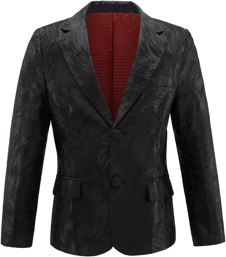 Boys Blazers Slim Fit Suit Jacket Kids Formal Tuxedo Blazer Outfit for Party School