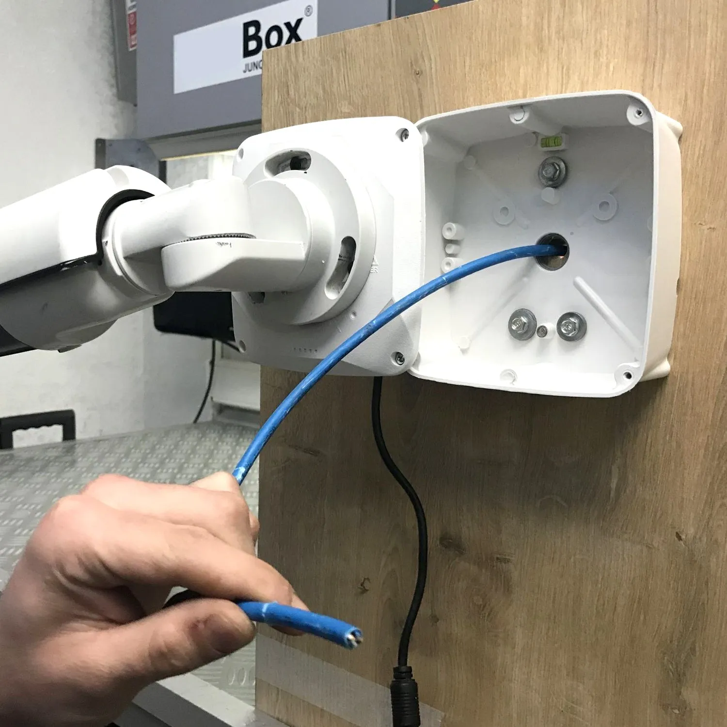 Camera Mounting Box used for storing camera which helps it from being comes in contact with damages.