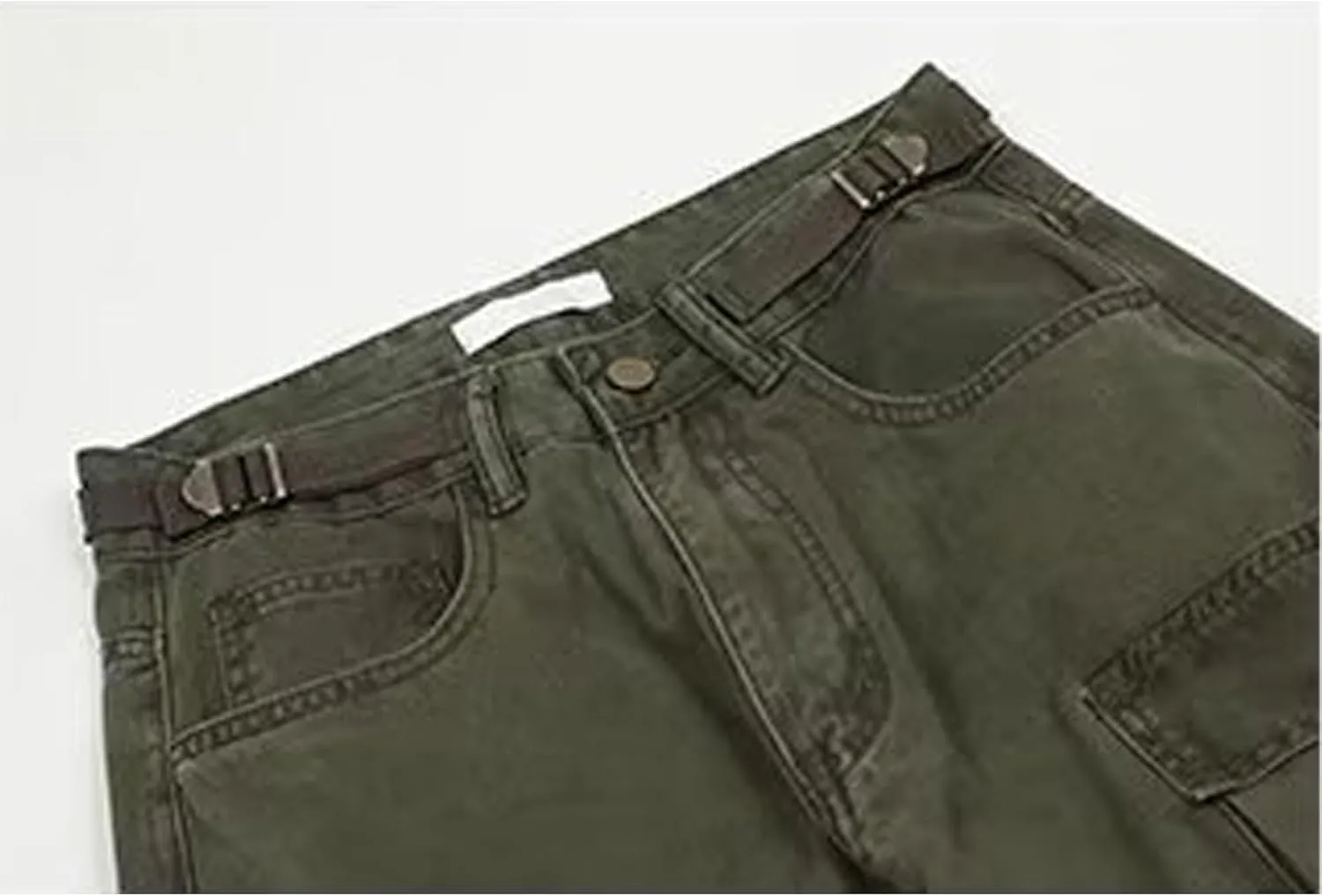Cargo Jogger Pants for Men - Japanese High Street Punk Harem Style - Functional Streetwear - Mens Fashion Pants
