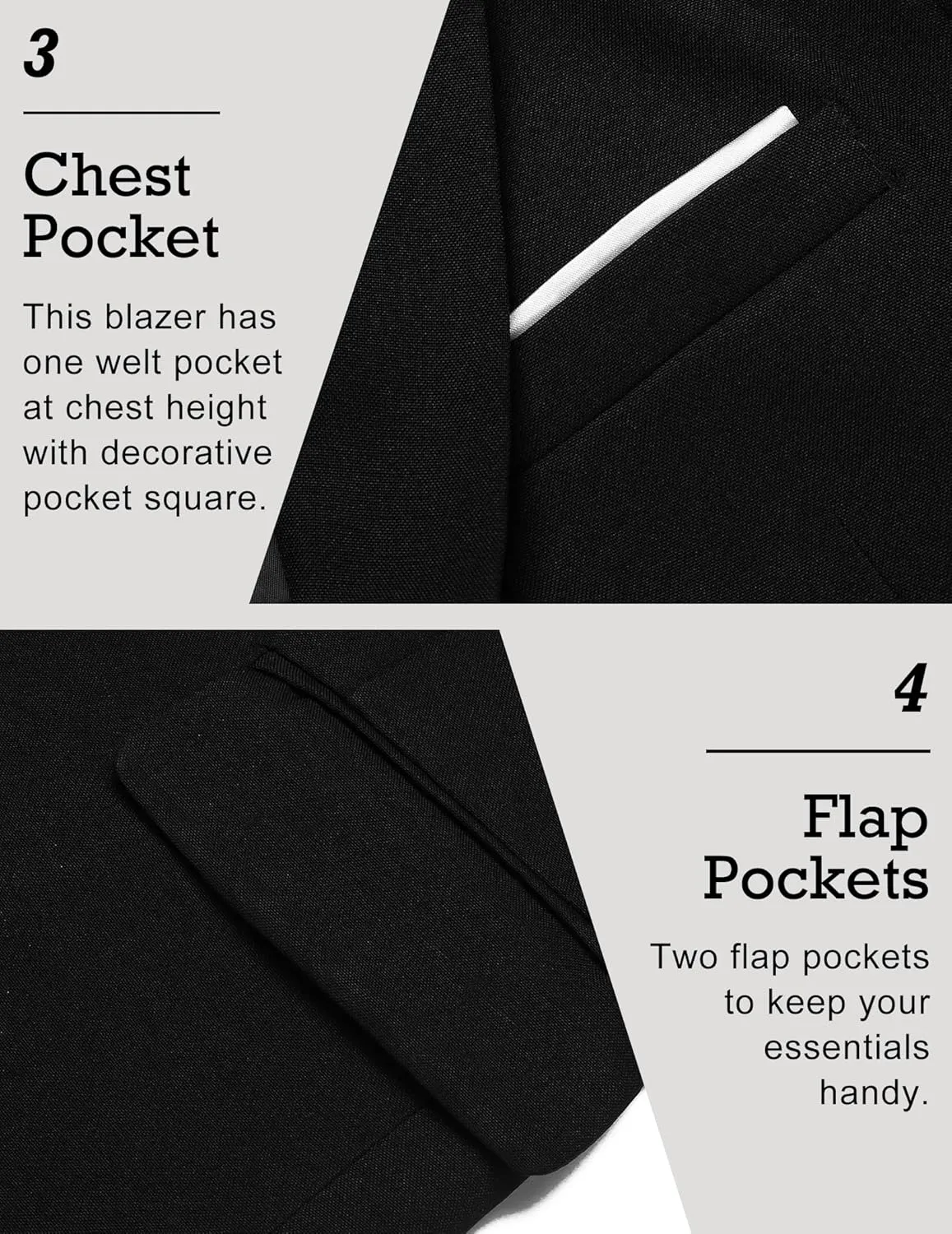 COOFANDY Men's Blazer Casual Sport Coats Slim Fit One Button Lightweight Suit Jacket