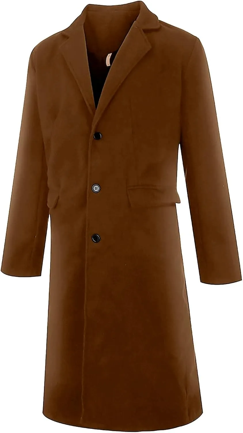 Duster Coat Print Lapel Button Down Long Sleeve Long Cardigan Windbreaker Loose Winter and Autumn Coat Jackets For