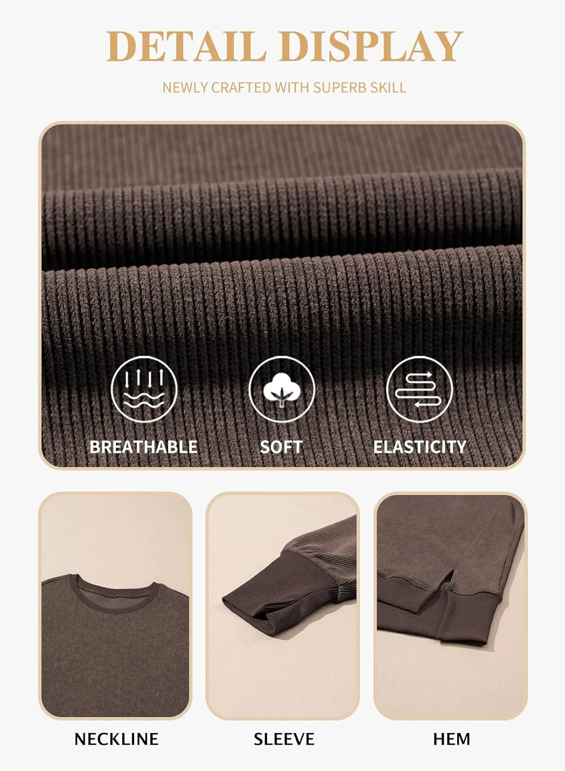 Eytino Plus Size Sweatshirt for Women Oversized Long Sleeve Crewneck Casual Loose Fall Fashion Outfits Tops(1X-5X)