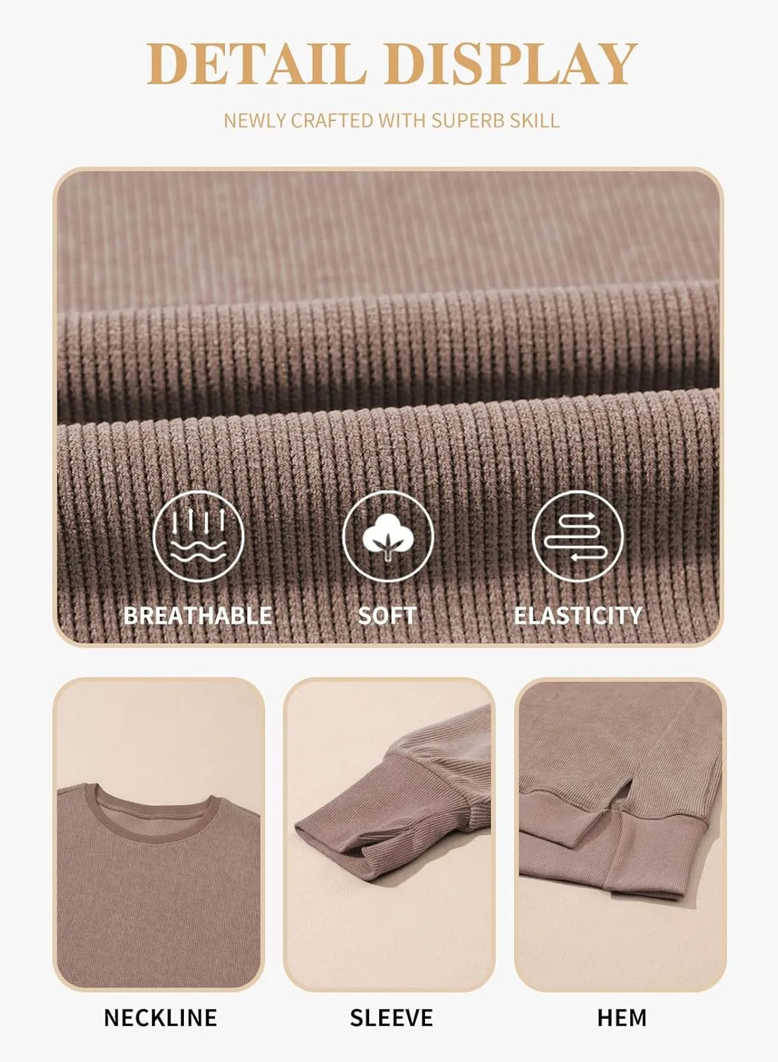 Eytino Plus Size Sweatshirt for Women Oversized Long Sleeve Crewneck Casual Loose Fall Fashion Outfits Tops(1X-5X)