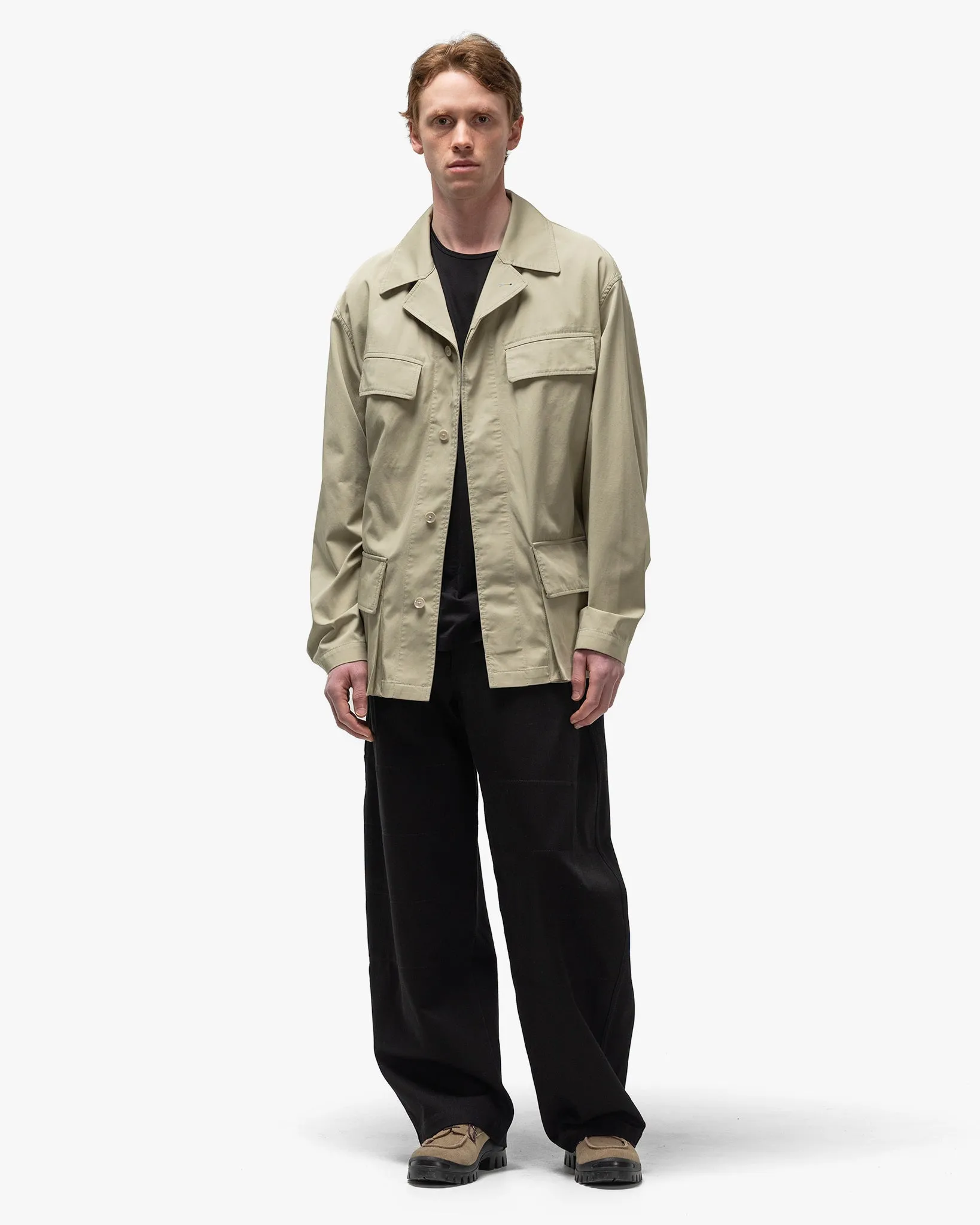 Four Pockets Jacket Light Sage