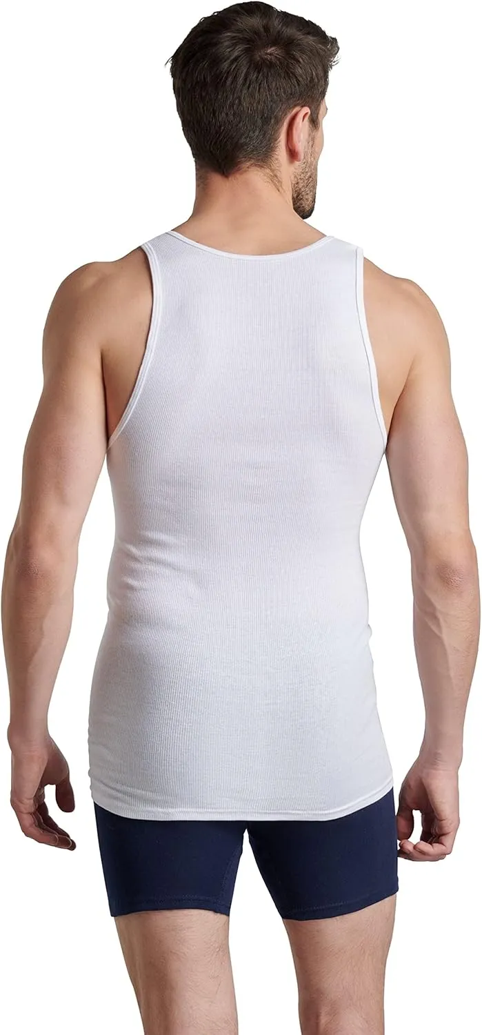 Fruit of the Loom Men's Tag-Free Cotton Undershirts