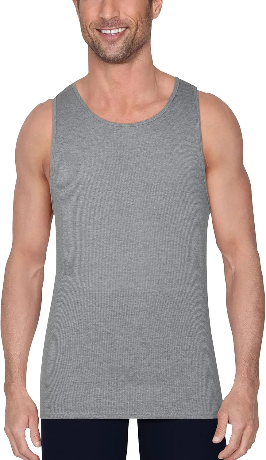 Fruit of the Loom Men's Tag-Free Cotton Undershirts