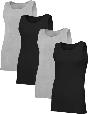 Fruit of the Loom Men's Tag-Free Cotton Undershirts