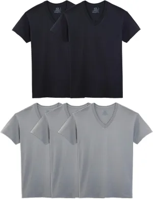 Fruit of the Loom Men's V-Neck T-Shirt Multipack