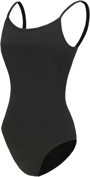 Grils and Women's Camisole Ballet Leotards with Adjustable Straps for Adult Dance Bodysuit