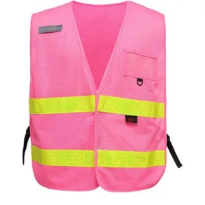 GSS 3119 Pink Utility Vest