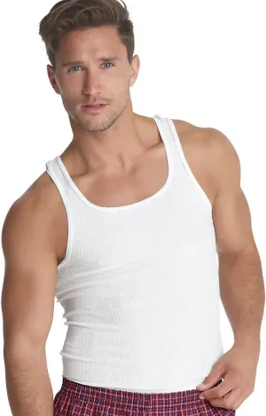 Hanes Men's 12Pack White A-Shirts Tagless Undershirts Tanks Tank Tops