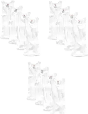 Hanes Men's Cotton Tank Undershirts 12-Pack