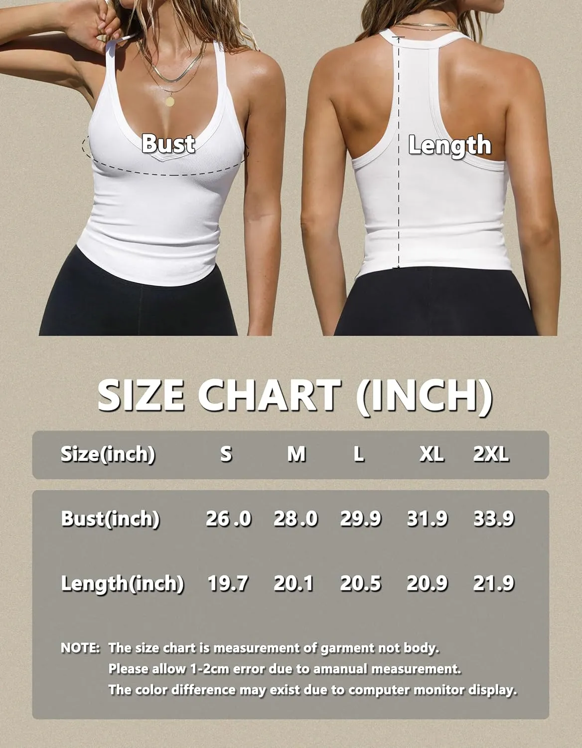 Jar of Love Workout Tank Tops for Women V Neck Racerback Slim Fit Ribbed Sapghetti Tank Fitted Basic Cami Tops