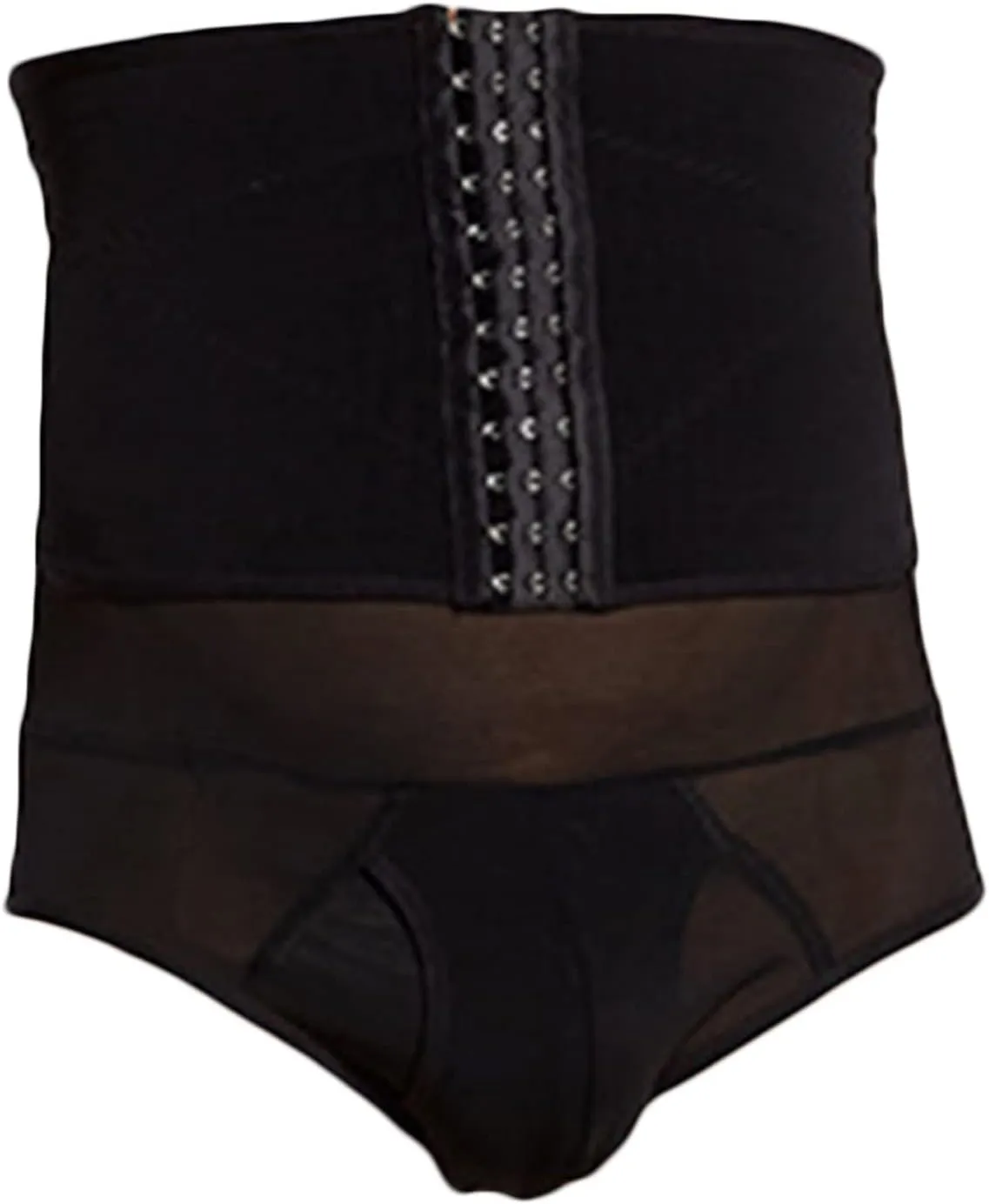 JEsilunmaMY Men's Girdle Waist Trainer Briefs High Waist Tummy Control Body Shaper Slimming Butt Lifter Shapewear Underwear