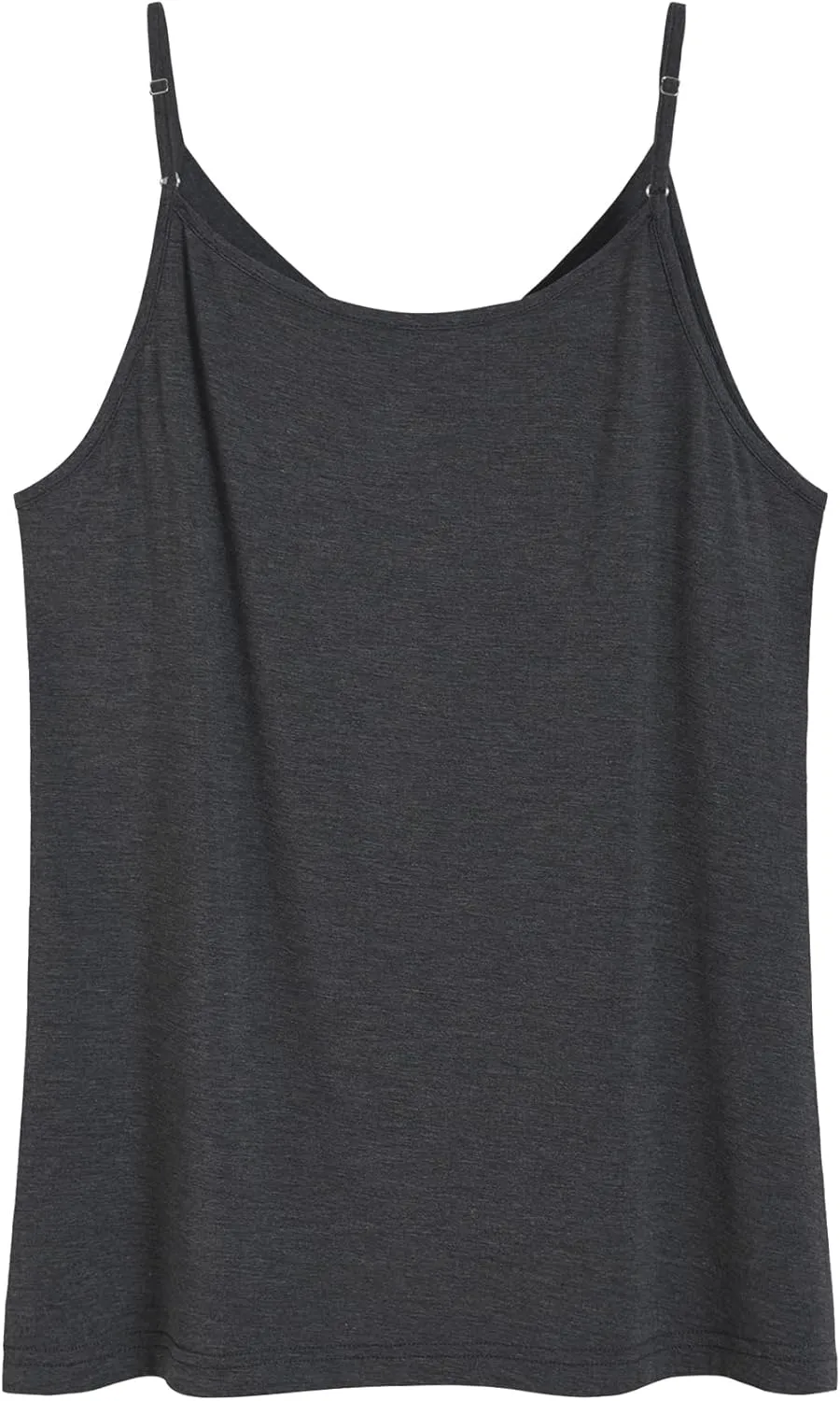 Latuza Women's Bamboo Viscose Cami Pajamas Top V Neck Camisole Tank Tops 2 Pack