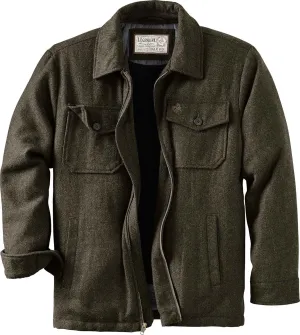 Legendary Whitetails Men's Outdoorsman Wool Coat Winter Outerwear Jacket Berber Lined Work Clothing