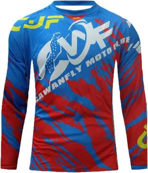 Men's Cycling Jersey Mountain Bike Motorcycle Tops Downhill Shirts Long Sleeve Quick-Dry Bicycle Racing Clothes
