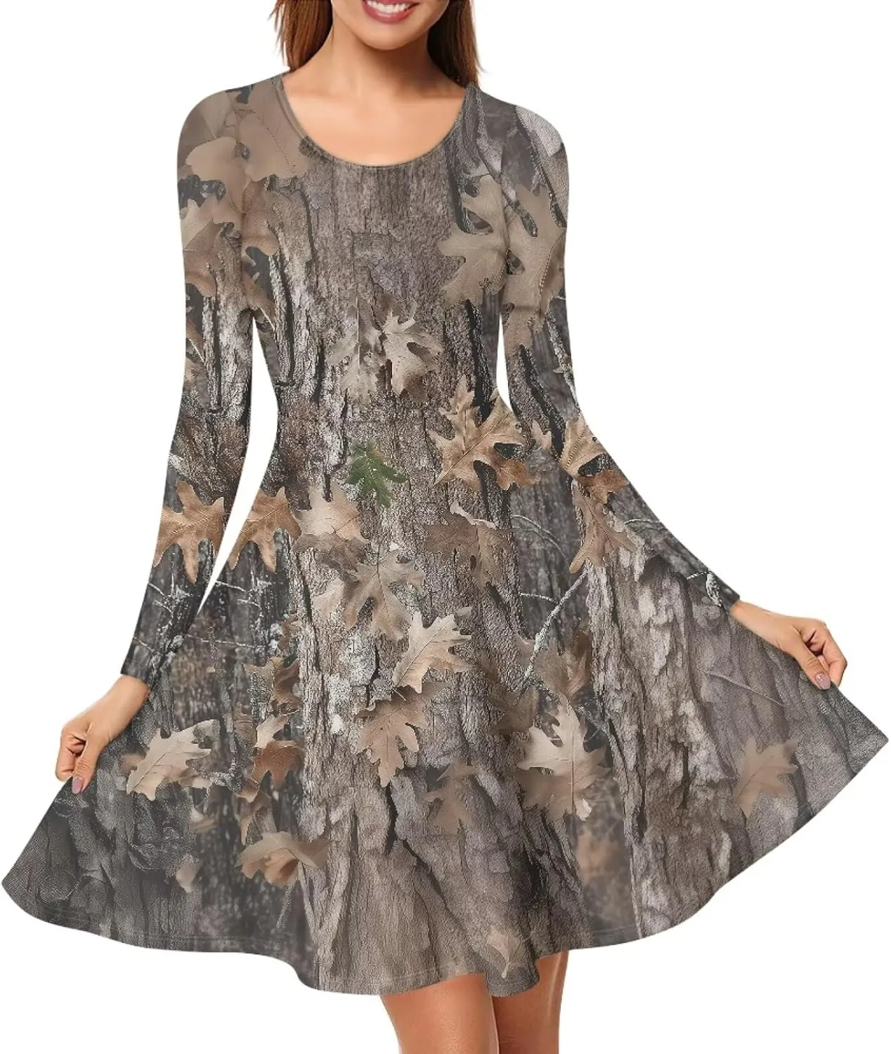 Mushroom Women Long Sleeveless Casual Summer Dresses, High Waist Swing Maxi Long Dress, Evening Dress for Party