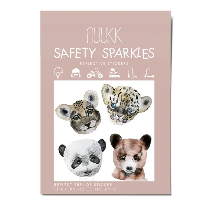 Nuukk - Reflective Safety Sparkle Stickers - Tiny Roar