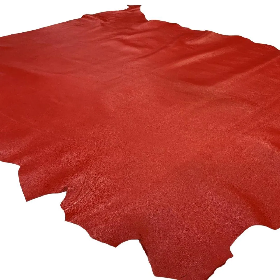 Oil Tan Semi Aniline Deer Skin Leather