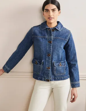 Patch Pocket Chore Jacket-Mid Vintage