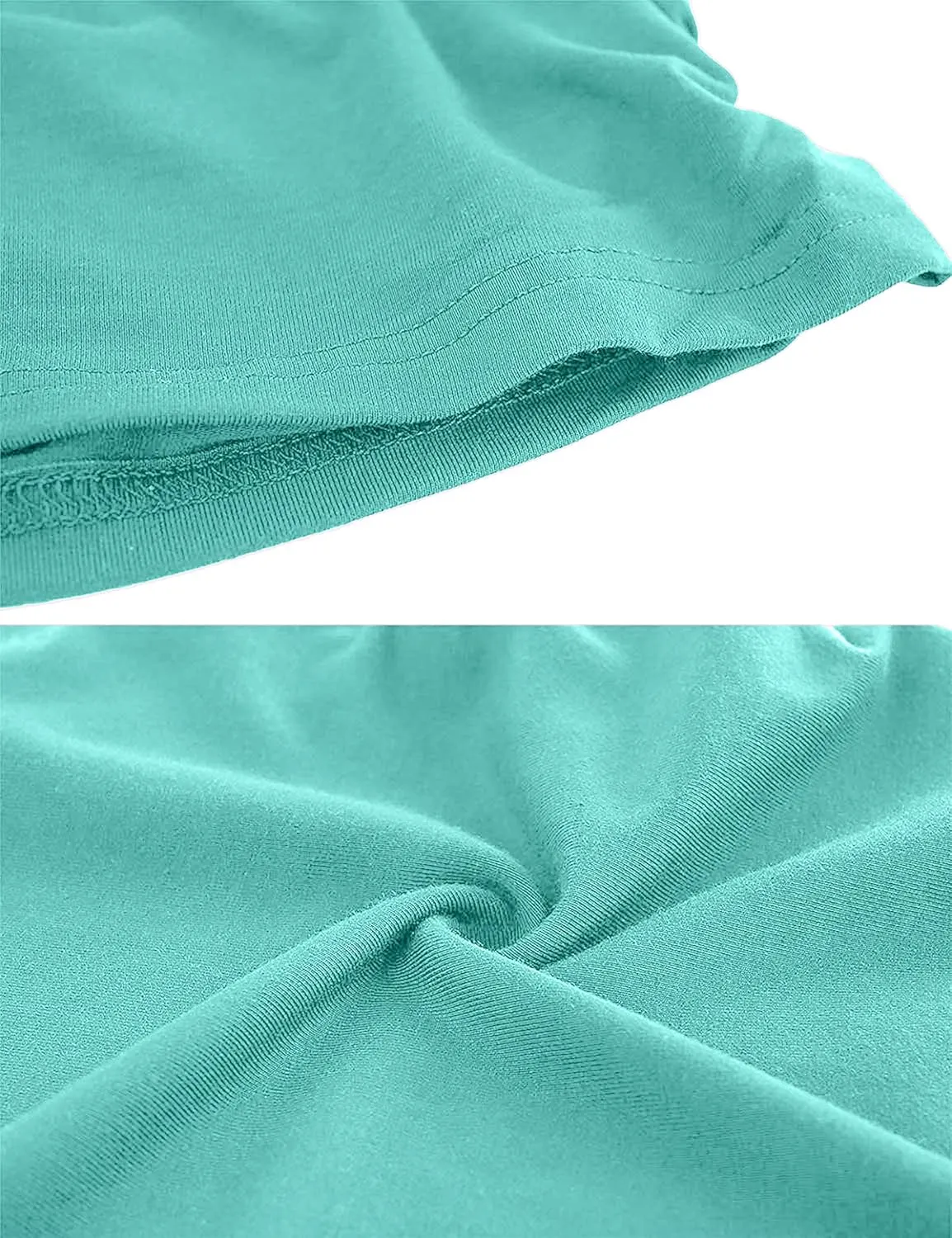 Peauty "Long Enough to Cover Hip Maternity Side Ruch Tank Tops/Basic Maternity Tops for Summer Casual Wear (S-3XL)