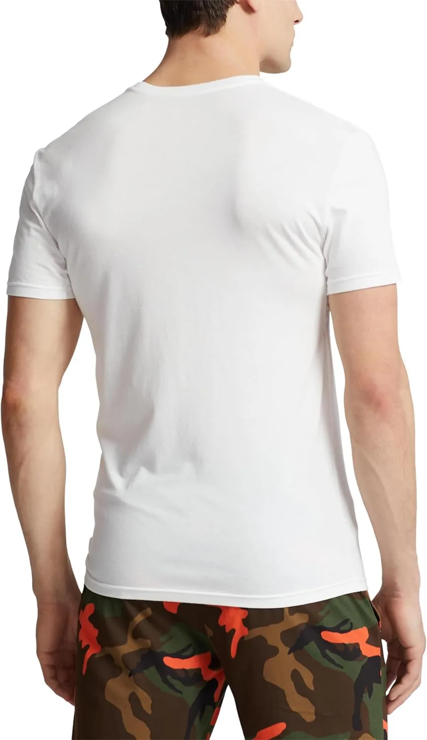 POLO RALPH LAUREN Men's 4d Flex Cooling Ventilation Cotton Modal Crew Undershirts