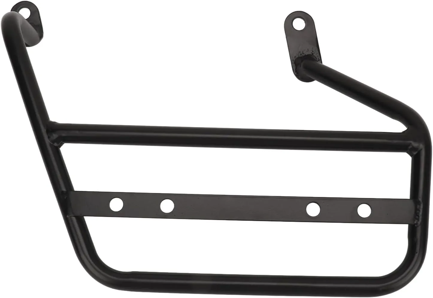 Saddlebag Bracket, Long Lasting Functional Iron Extra Storage Space Motorcycle Side Luggage Rack Hard Anodized for CB1100 RS 2017 to 2023 (Left HC592 BBZJ)