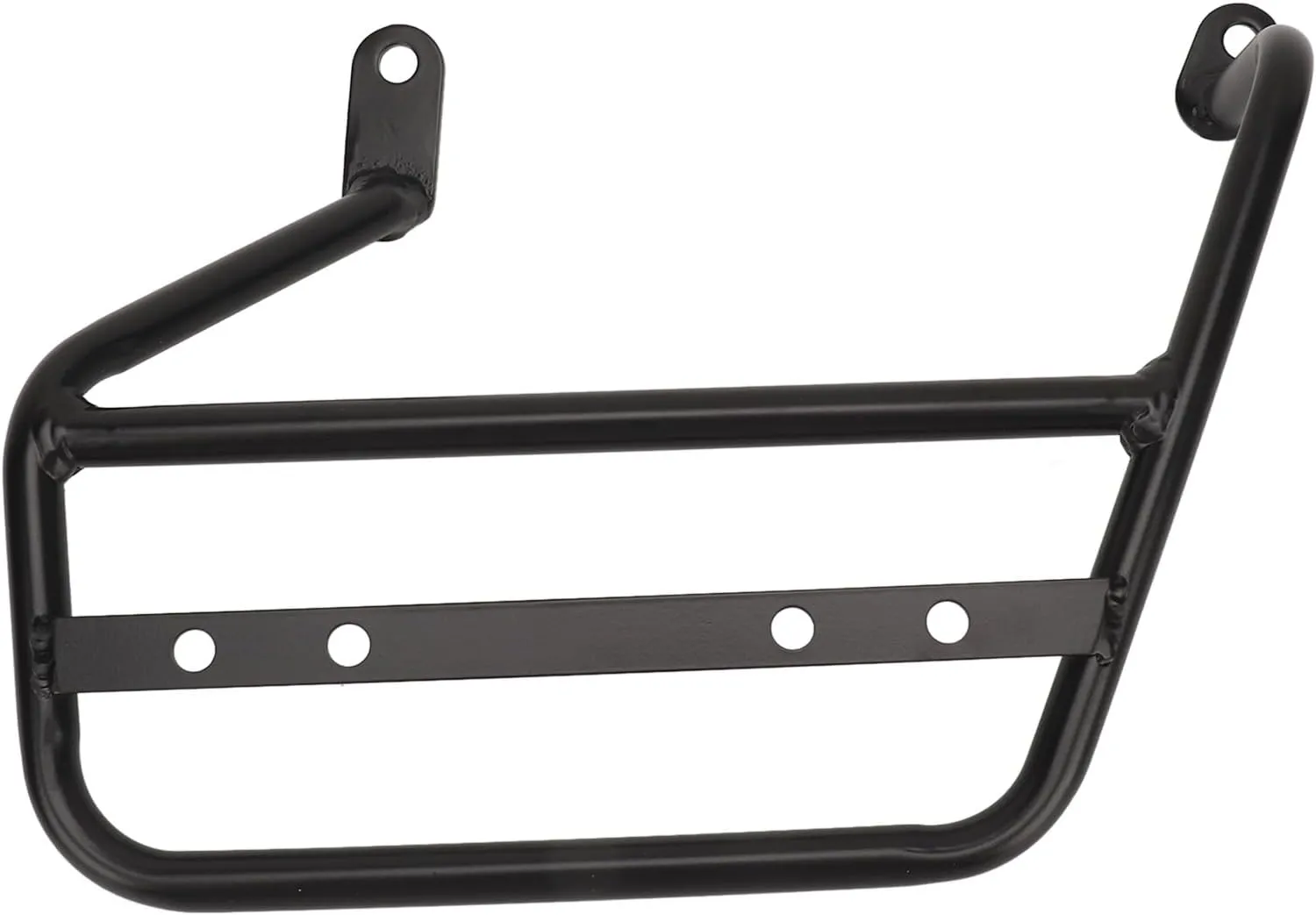 Saddlebag Bracket, Long Lasting Functional Iron Extra Storage Space Motorcycle Side Luggage Rack Hard Anodized for CB1100 RS 2017 to 2023 (Right HC593 BBZJ)