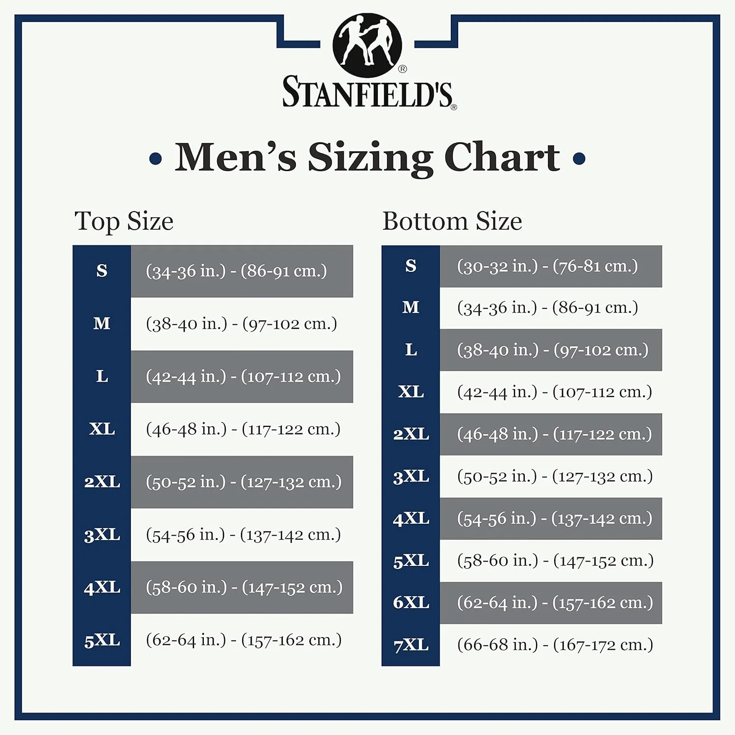 Stanfield's Men's Cotton Big and Tall Vneck Undershirt (2 Pack)