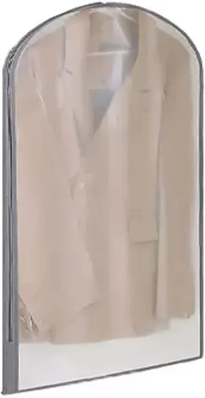 Storage Bags for Clothes,Clear Garment Bags For Hanging Clothes For Storage, Waterproof And Dustproof Side Zipper For Easy Access Hanging Clothes Storage, Suit Bags For Closet Storage Garment Storage