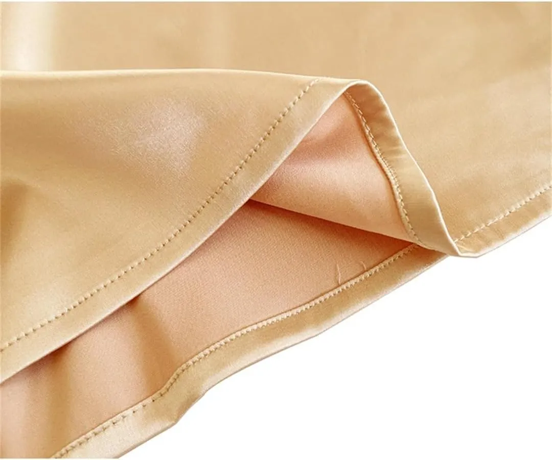 Summer Satin Camisole Women's V-Neck Patchwork Vest Slim Sleeveless Bottoming Shirt