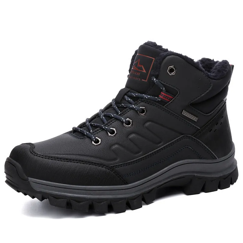 Thickened And Velvet Outdoor Non-Slip Boots