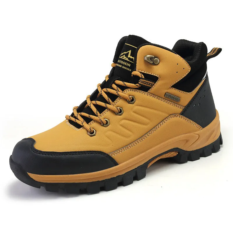 Thickened And Velvet Outdoor Non-Slip Boots