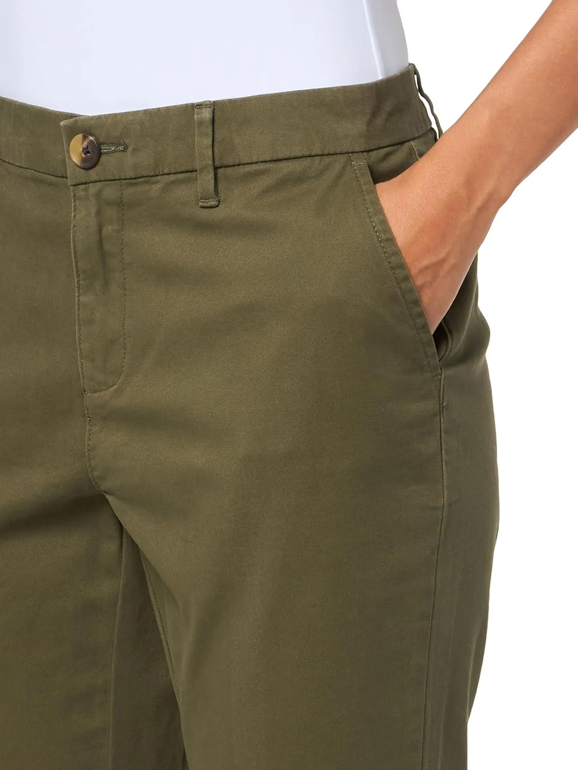 Tommy Hilfiger Women's Cuffed Hampton Chino Pants