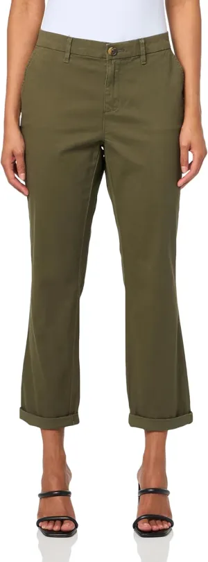 Tommy Hilfiger Women's Cuffed Hampton Chino Pants