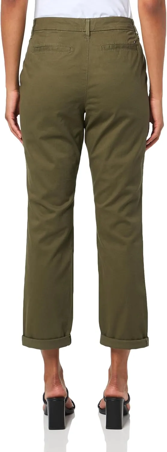 Tommy Hilfiger Women's Cuffed Hampton Chino Pants